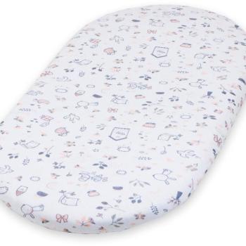 CEBA Babakocsi lepedő 73-80×30-37 cm, 2 db, Light Grey + Bird World kép