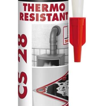 CERESIT CS 28 Thermo resistant, červený 280 ml kép