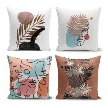 Cesso 4 db párnahuzat, 45 x 45 cm - Minimalist Cushion Covers kép