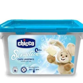 Chicco Sensitive Mosókapszula 0hó+ 16 mosás kép