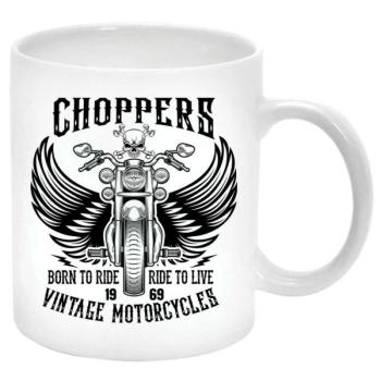 Choppers Bögre (feliratozható) kép