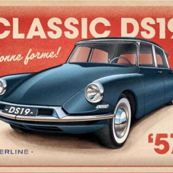 Citroen DS 19 Berline 1957 – Fémtábla kép