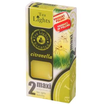 Citronella illatos teamécses maxi 2 db kép