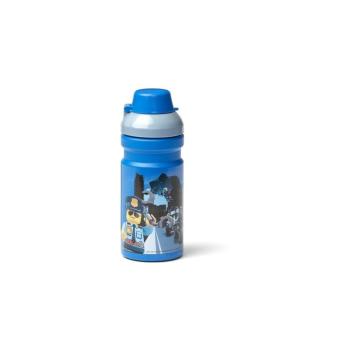 City gyerek kék vizespalack, 390 ml - LEGO® kép