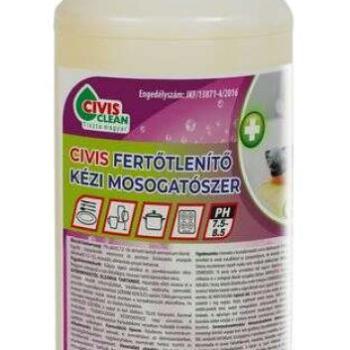 Civis Fertőtlenítő kézi mosogatószer 1 liter kép