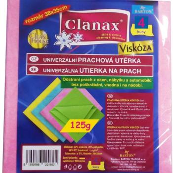 CLANAX viszkóz kendő 125 g, 35 × 38 cm, 4 db kép