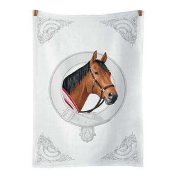 Classic Horse lovas konyharuha - 70x50 cm - pamut kép