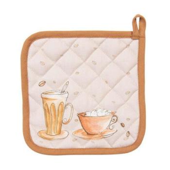 CLEEF.YFB45 Edényalátét 20x20cm, 100% pamut, Your Favourite Breakfast kép