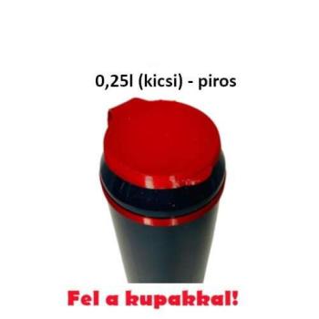 ClipCAP 0.25l aromazáró kupak - piros kép