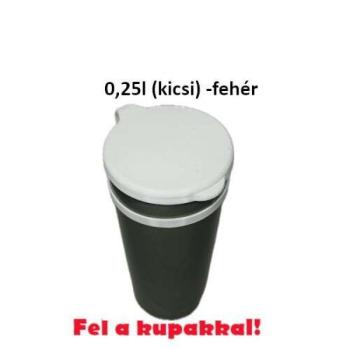 ClipCAP 0.25l (kicsi) kupak - fehér kép