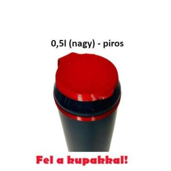 ClipCAP 0.5l aromazáró kupak - piros kép