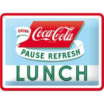 Coca Cola Lunch - Fémtábla kép