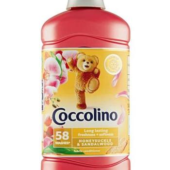 Coccolino Honeysuckle &amp; Sandalwood öblítőkoncentrátum 1450ml/58 mosás kép