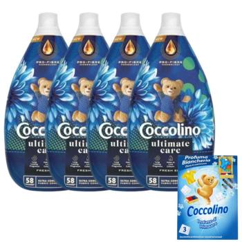 Coccolino Ultimate Care Fresh Sky ultrakoncentrált Öblítő 232 mos... kép