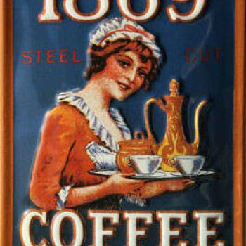 Coffee 1869 - fémtábla kép