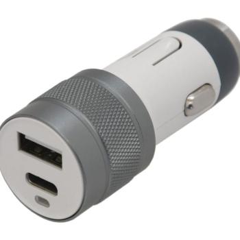 COMPASS Csatlakozó dugó HAMMER 12-24V USB-A / USB-C 3,1A kép