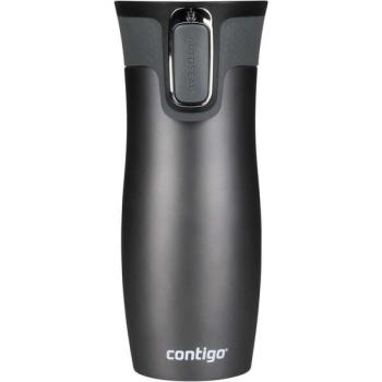 Contigo West Loop - Gun metal - matt szürke termoszbögre - 470ml kép