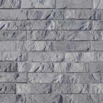 Csempe dekoratív Brick Althea Gray csomag=0,46m2 kép