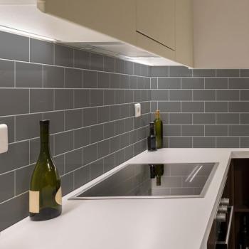 Csempematrica szett 30 db-os 20x10 cm Subway Tiles Grey – Ambiance kép