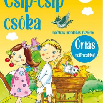 Csip-csip csóka - matricás mondókás füzetem kép