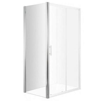 CYNIA Walk-in zuhanyfal 90x195 cm transparent üveg kép