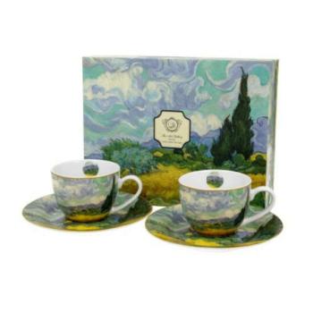 D.G.35926 Porceláncsésze+alj, 110ml, 2 személyes, dobozban, Van G... kép