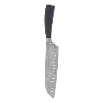 Damaszk acél santoku kés – Orion kép