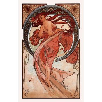 Dance másolat, 40 x 60 cm - Alfons Mucha kép