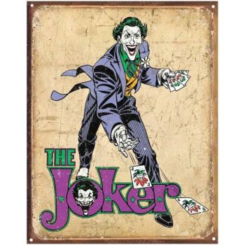 DC Comics The Joker fémplakát 31,5 x 40,5 &quot;TACD2090&quot; kép