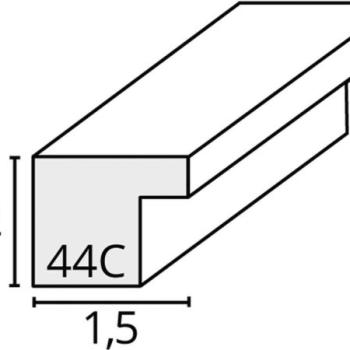 Deknudt S44CH3 32x42 Képkeret - Barna kép