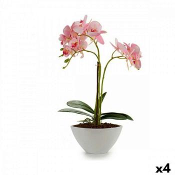 Dekor növény Orchidea 16 x 49 x 28 cm Műanyag (4 egység) kép