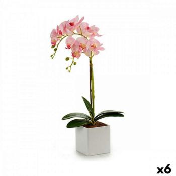 Dekor növény Orchidea 18 x 47 x 14 cm Műanyag (6 egység) kép