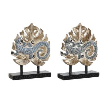 Dekoratív Figura DKD Home Decor 14,5 x 4 x 18,5 cm Kék Türkizkék... kép