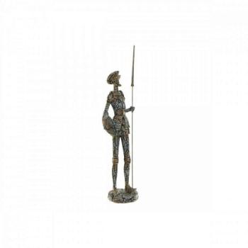 Dekoratív Figura DKD Home Decor Don Quijote Barna Bézs szín Gyant... kép