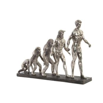 Dekoratív Figura DKD Home Decor Origin of Species Ezüst színű Kró... kép