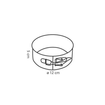 DELÍCIA Kapcsos tortaforma ø 12 cm kép