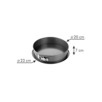 DELÍCIA Kapcsos tortaforma ø 20 cm, széles aljjal kép