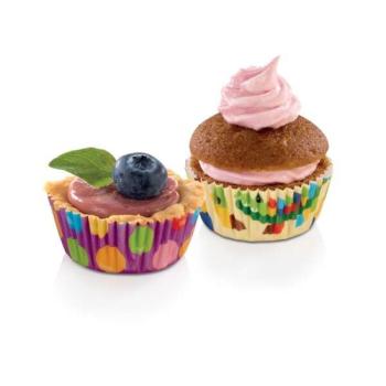 DELÍCIA Mini muffinpapír ø 4 cm, 100 db, gyerekeknek kép