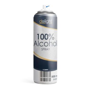 Delight 500ml 100% Alkohol spray kép