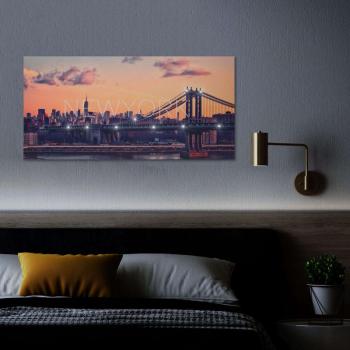 Delight deco karácsonyi LED-es fali hangulatkép - &quot;New York&quot; - 2... kép