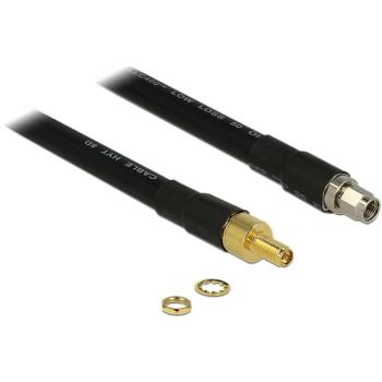 Delock Antenna Cable RP-SMA Plug &amp;gt; RP-SMA Jack CFD400 LLC400 2... kép