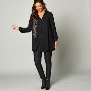Denim jeggings, magasabb alkat kép