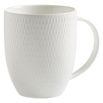 Diamonds fehér porcelán bögre, 370 ml - Maxwell & Williams kép