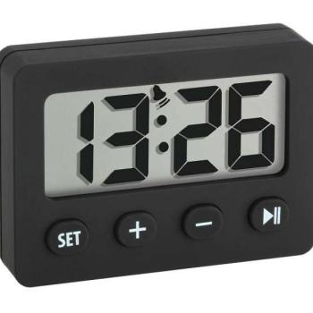 Digitális óra, timer, stopper fekete színű 60.2014.01 kép