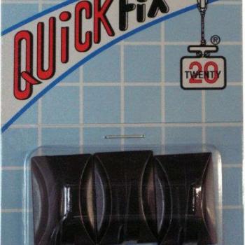 DIP - QUICKFIX öntapadós akasztó tip 4 - 3 db - fekete kép