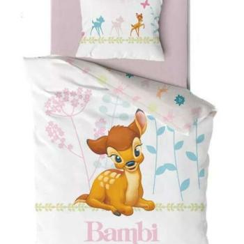 Disney Bambi ovis ágyneműhuzat flowers 100x135cm 40x60cm kép