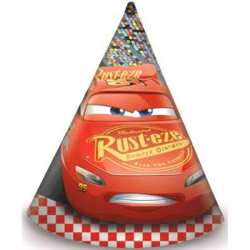 Disney Cars, Verdák Parti kalap, csákó 6 db-os kép