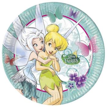 Disney Fairyland Treats, Csingiling Papírtányér 8 db-os 23 cm kép