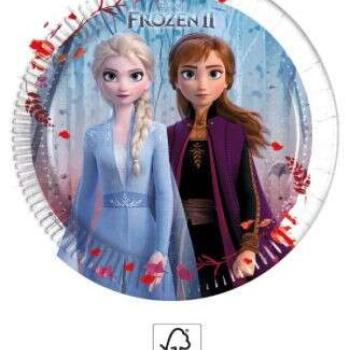 Disney Frozen II Leaf, Jégvarázs papírtányér 8 db-os 19,5 cm FSC kép