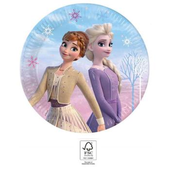 Disney Frozen II Wind Spirit, Disney Jégvarázs papírtányér 8 db-o... kép